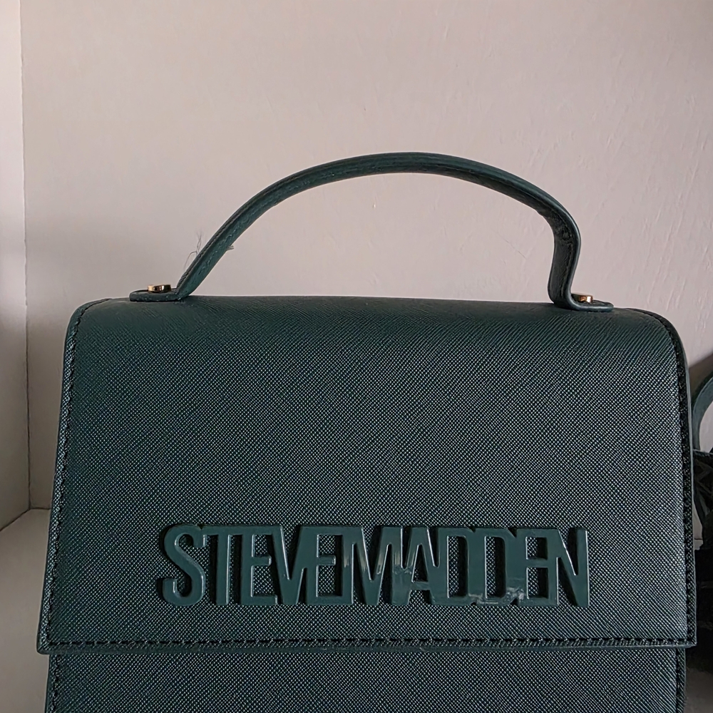 Steve Madden Forest Green Satchel